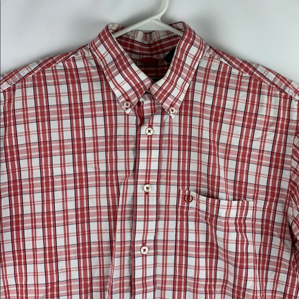 IZOD plaid short sleeve
